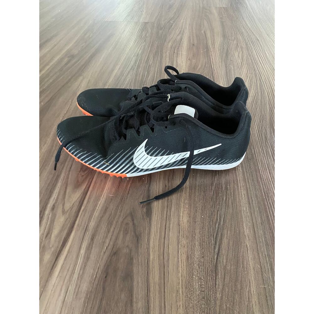 Nike Zoom Rival Track Spikes Black/White/Coral - Men’s 10.5